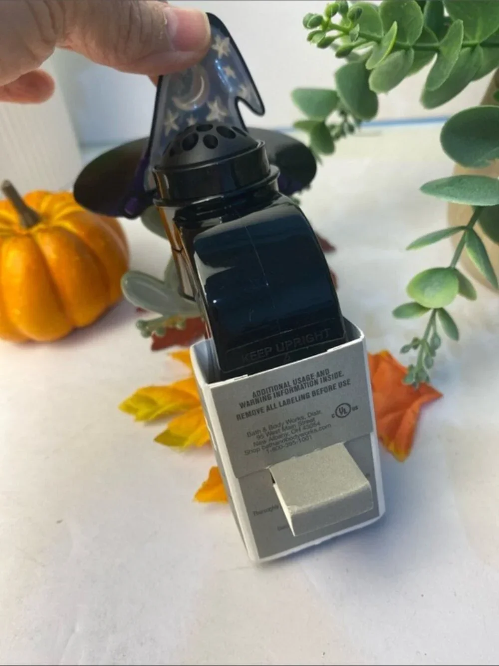 Witchy Frog BBW Halloween Nightlight Wallflower Fragrance Plug & Refill